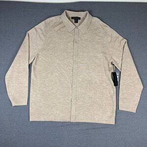 Christian Lacroix Light Beige Merino Wool Cardigan